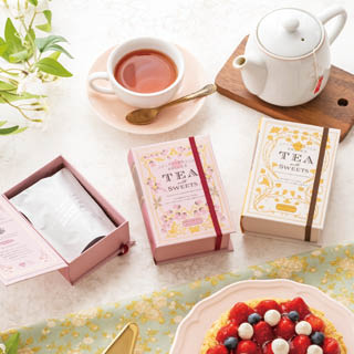 甘いものを食べる素敵な時間を、さらに幸せにする紅茶です!