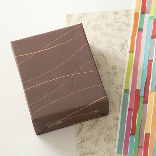 ポイント広場 vol.4　包装紙のあれこれ①