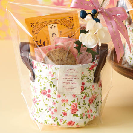 パッケージ入りお菓子やドリンクのラッピングアイデア