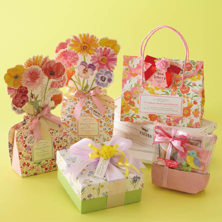 春ギフト向けに発売された商品を使ったラッピングアイデア