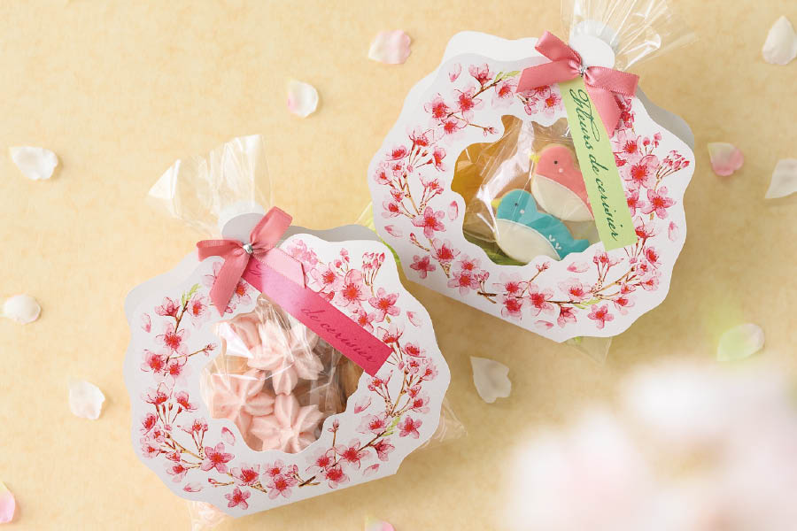 春のラッピングアイデア／桜｜ギフト、ラッピング用品、包装資材