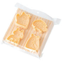 グラットンのスタンプ式クッキー型セット