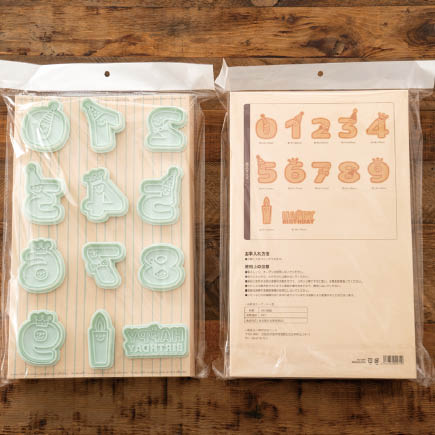 セットで販売する場合のスタンプクッキー