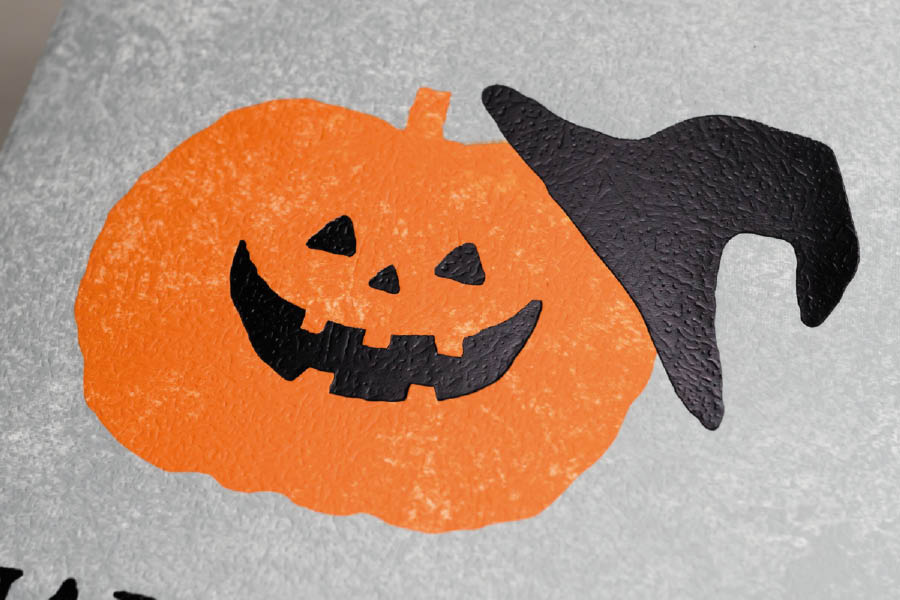 ハロウィンのギフトアイテム_カボチャのエンボス加工ギフトボックス