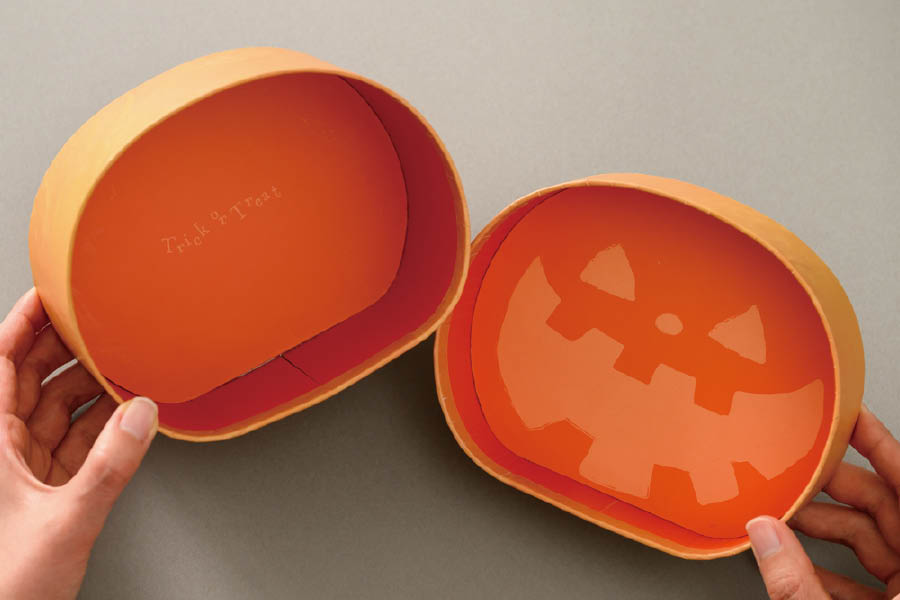 店頭映えするかぼちゃの貼箱
