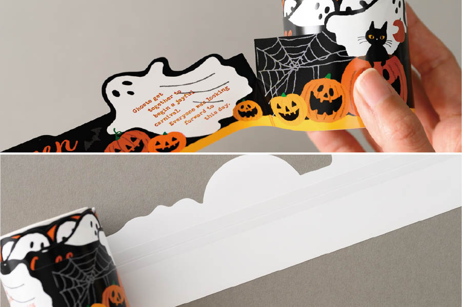 ハロウィンのギフトアイテム_棚ポスター