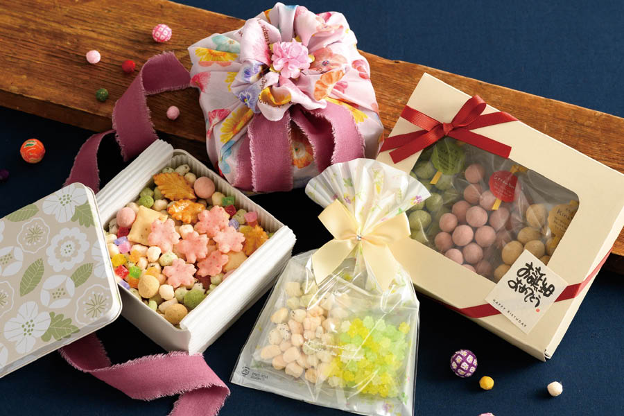 干菓子ラッピングアイデア