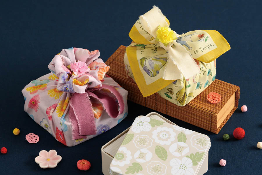 干菓子ラッピングアイデア