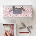 シュトーレンラッピングシルバーギフトボックス