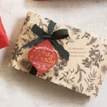シュトーレンラッピングペーパーバッグボタニカルデザイン