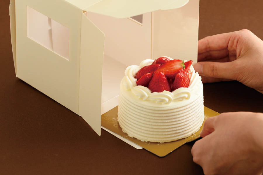 FCA-CKP3ケーキトレイと個包装袋