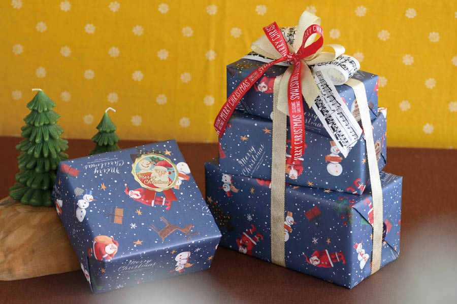 愉快なクリスマスシリーズ_包装紙