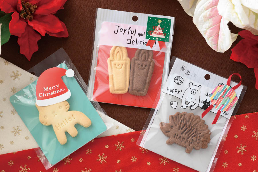 食品対応アイテムでつくるクリスマスギフト