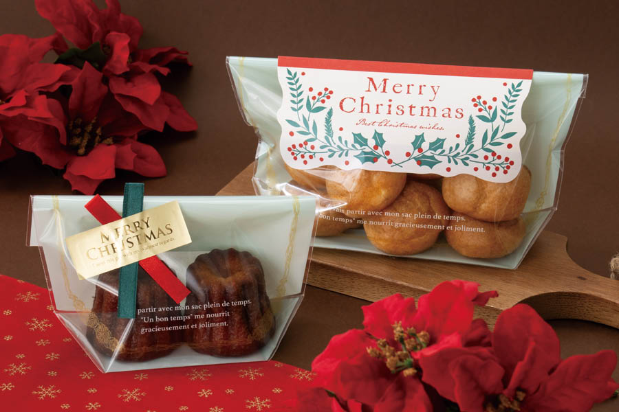 食品対応アイテムでつくるクリスマスギフト