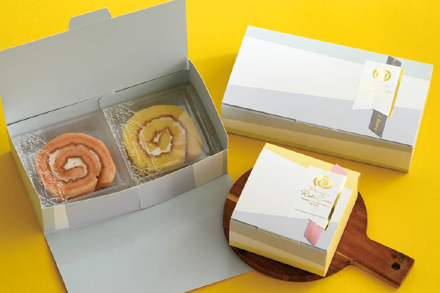 カットロールケーキの冷凍ギフトアイデア