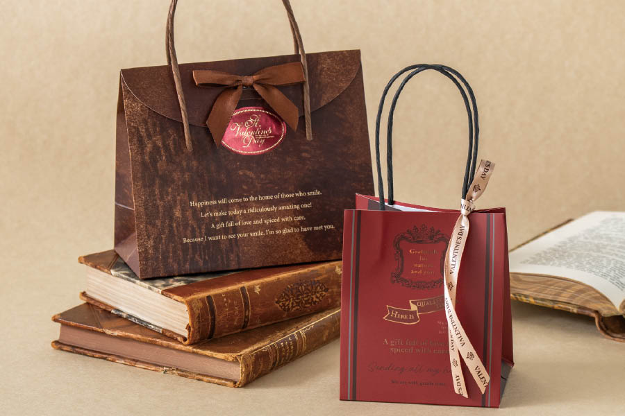 ギフトボックスやギフトバッグ