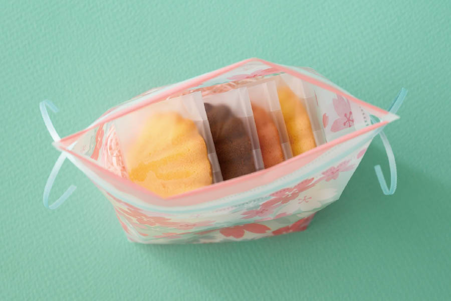 桜の巾着バッグ内容量