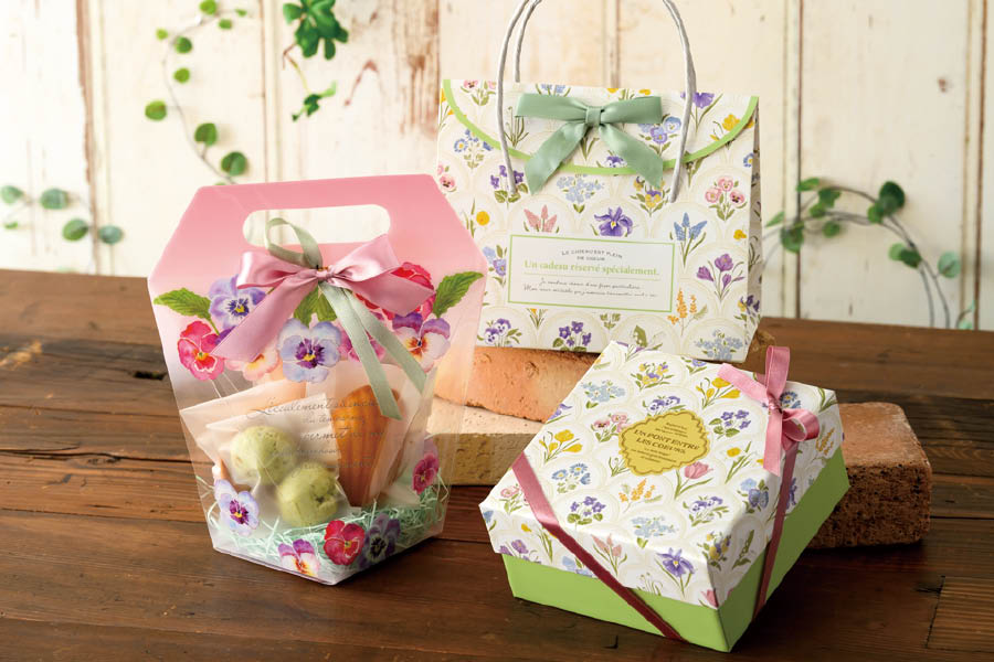 春ギフトラッピングアイデア