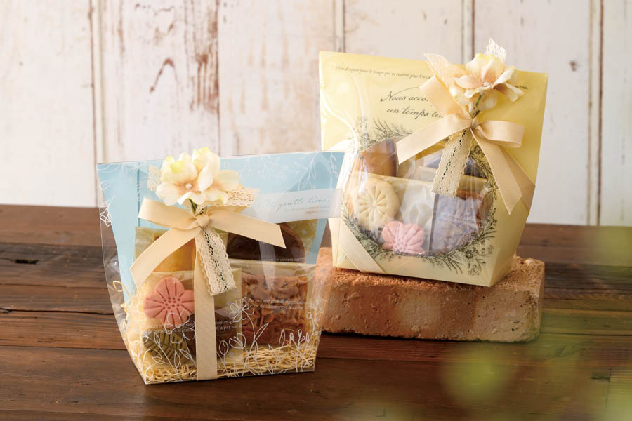 春ギフトラッピングアイデアPETボックス