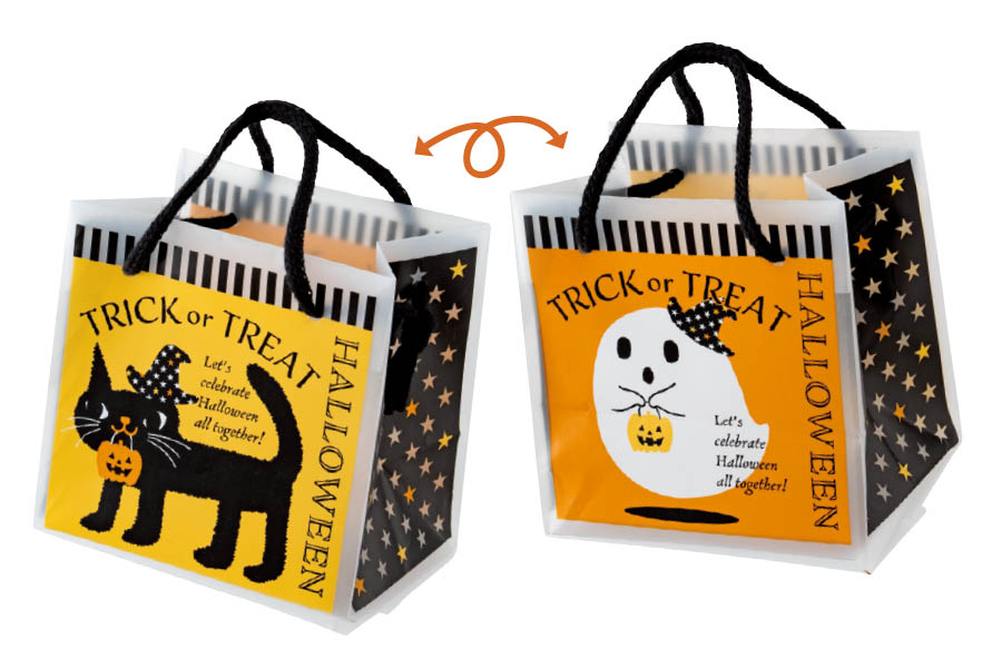 キューブバッグのオモテとウラ