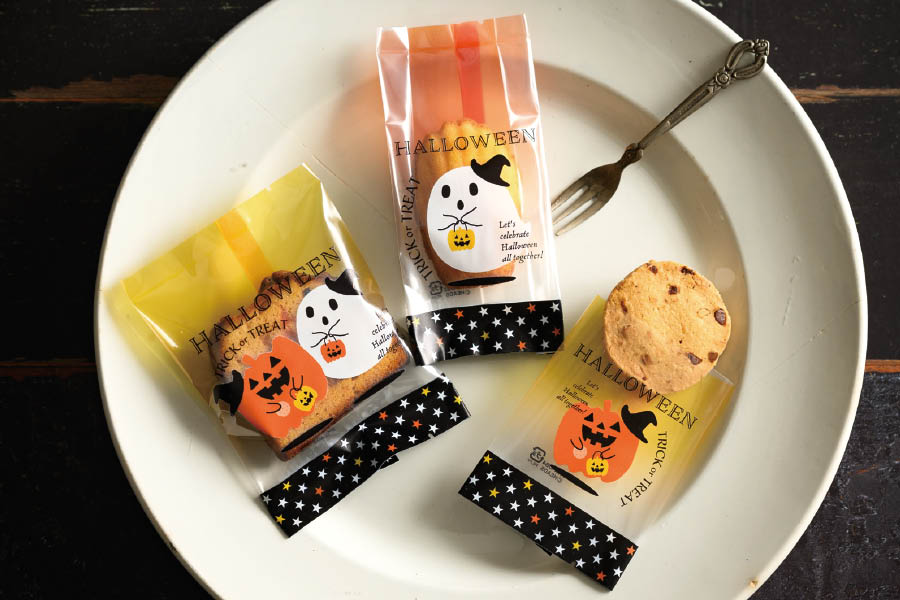 お菓子の個包装袋（ガス袋）