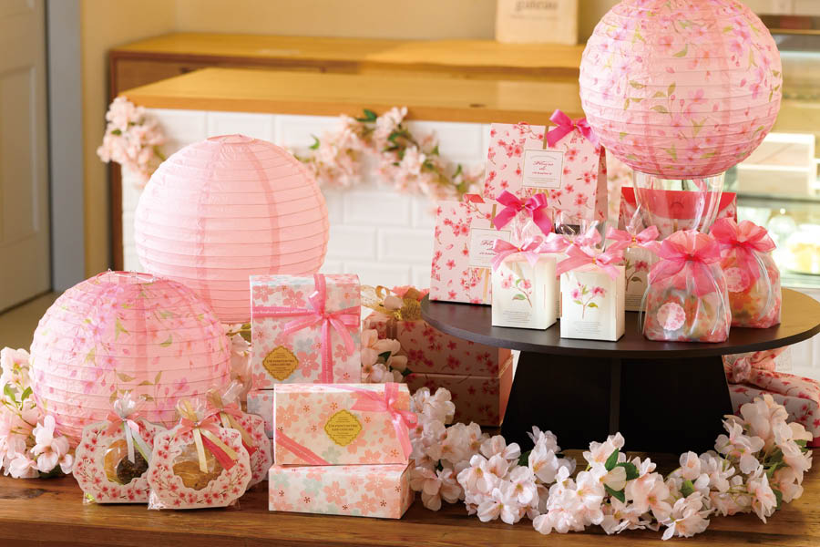 さくらのランタンなど春のディスプレイアイテムの紹介