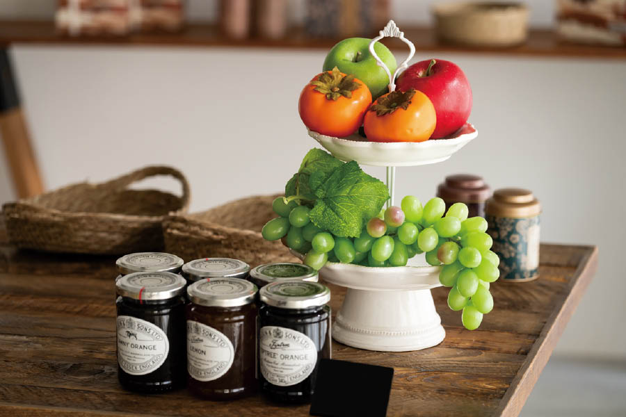 野菜・果物でのディスプレイアイテム