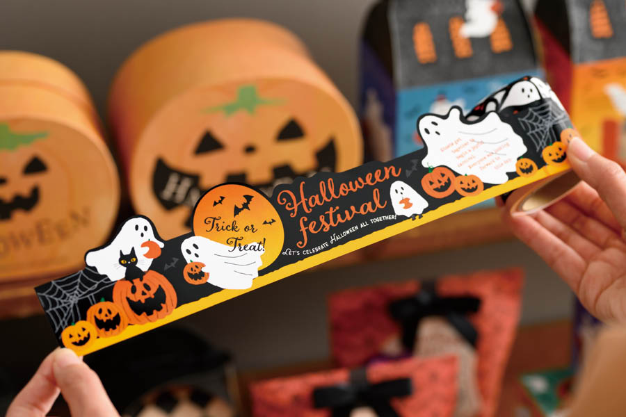 ハロウィン店舗装飾一覧