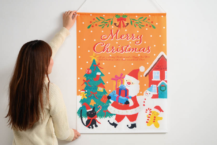 クリスマスデザインの店舗装飾アイテム紹介