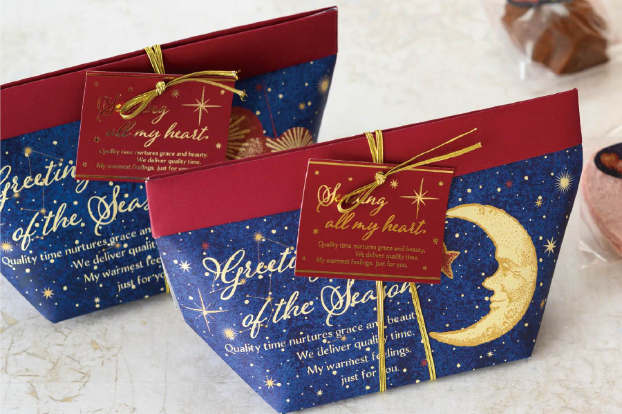 クリスタル/エトワルシリーズのギフトラッピングアイテム紹介