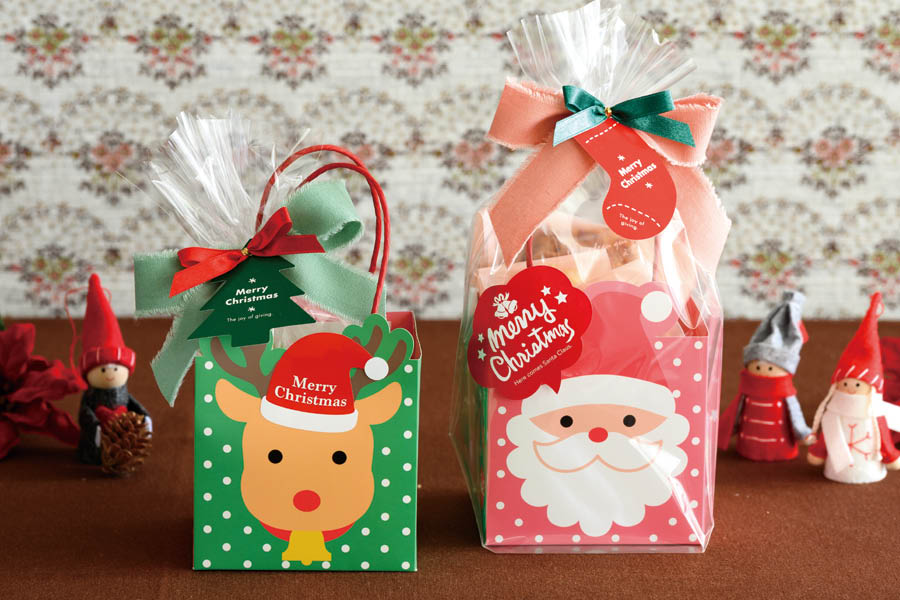 チャーミングクリスマスシリーズのギフトラッピングアイテム紹介