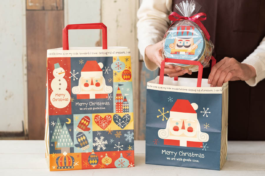 クリスマス北欧シリーズのギフトラッピングアイテム紹介