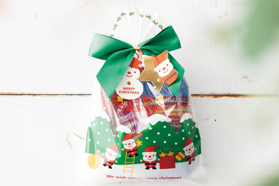 クリスマスミニサンタシリーズのギフトラッピングアイテム紹介