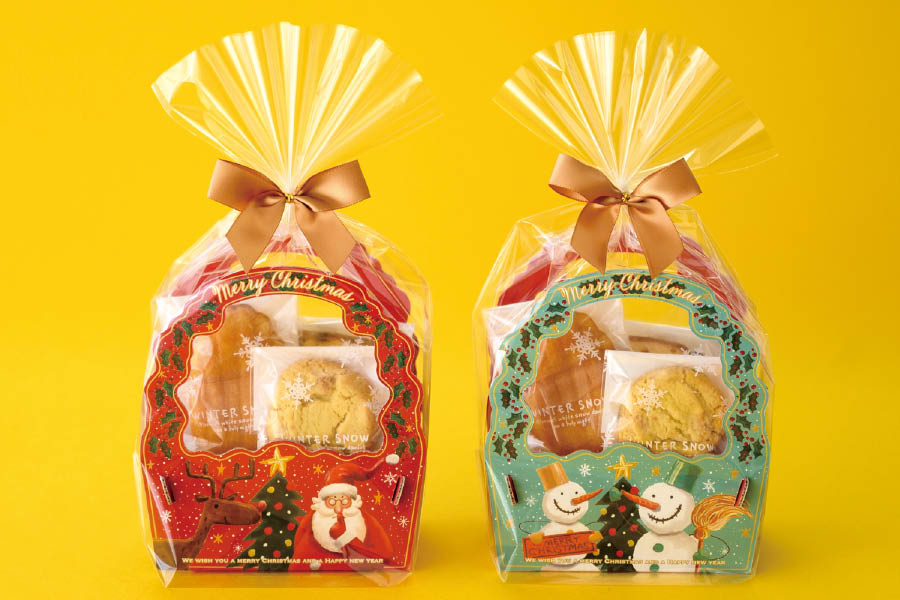 愉快なクリスマスシリーズのギフトラッピングアイテム紹介