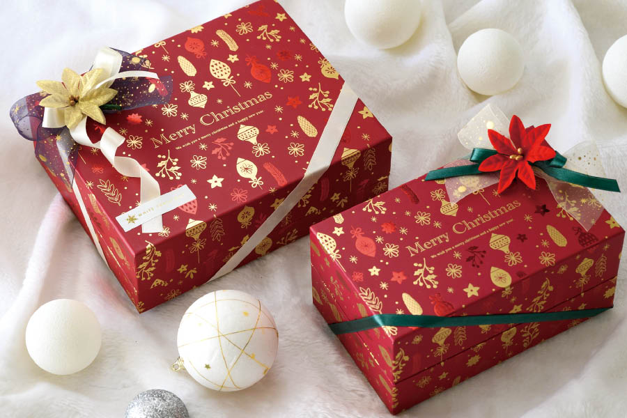クリスマスオーナメントシリーズのギフトラッピングアイテム紹介