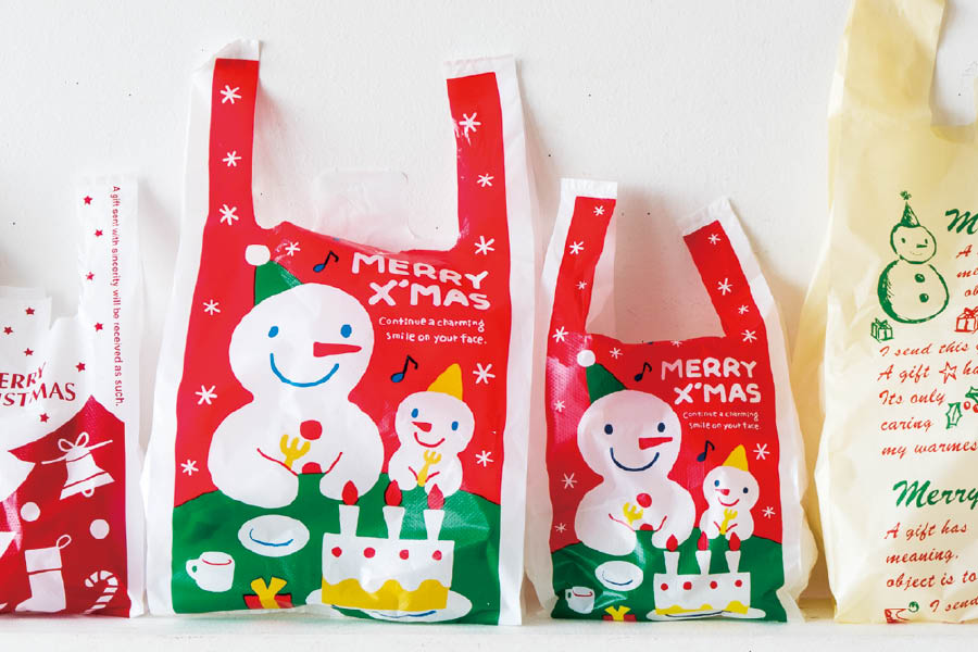 クリスマススノーマンシリーズのギフトラッピングアイテム紹介