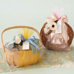 バスケットを使ったバレンタイン・ホワイトデイラッピング