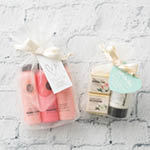 オーガンジー巾着を使ったバレンタイン・ホワイトデイラッピング