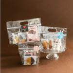 無地透明のジップ付きバッグを使ったバレンタイン・ホワイトデイラッピング