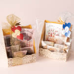 2段式ペーパートレイを使ったバレンタイン・ホワイトデイラッピング