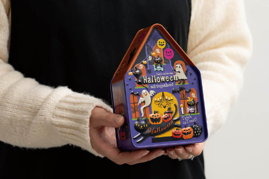 おうち型のギフト缶-新商品案内