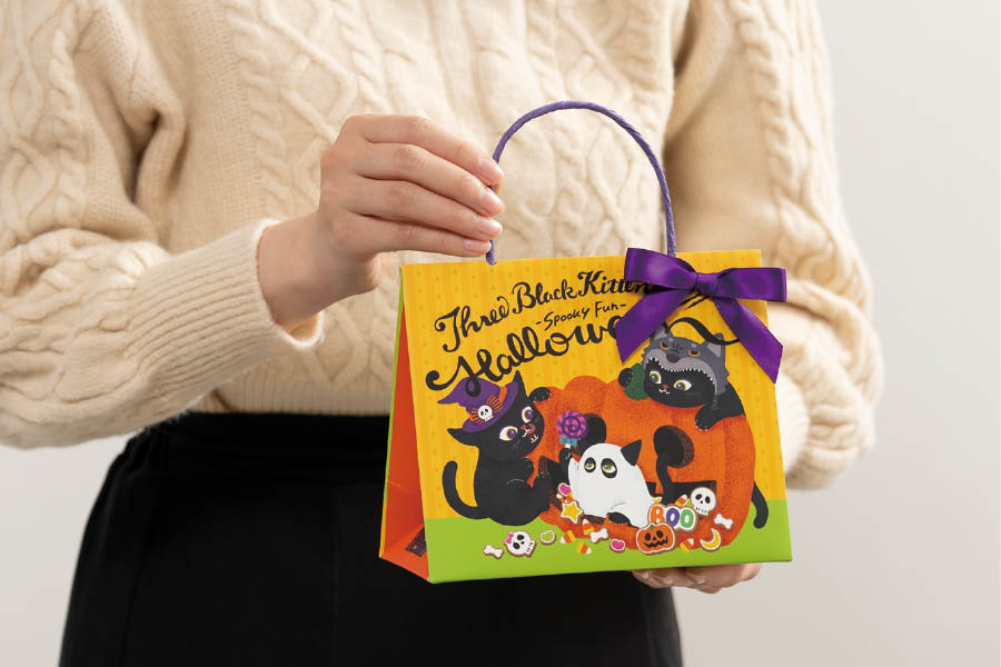 リボン付きフラップバッグ-新商品案内