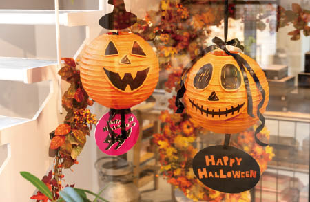 ハロウィンのランタン