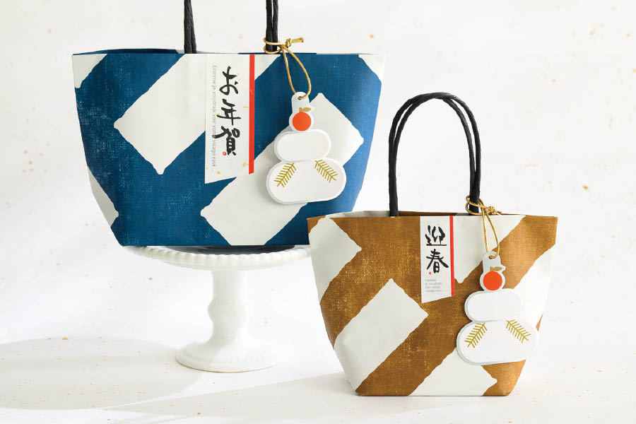 2027新商品_和モダン柄のペーパーバッグ紹介