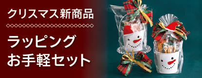 2026クリスマス新商品ラッピングセット紹介ページ