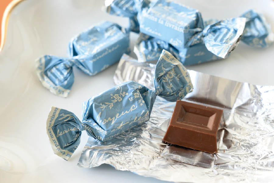 チョコレートラッピング