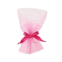 オーガンジーチュチュブーケバッグ‐S/ピンク（S / ピンク）