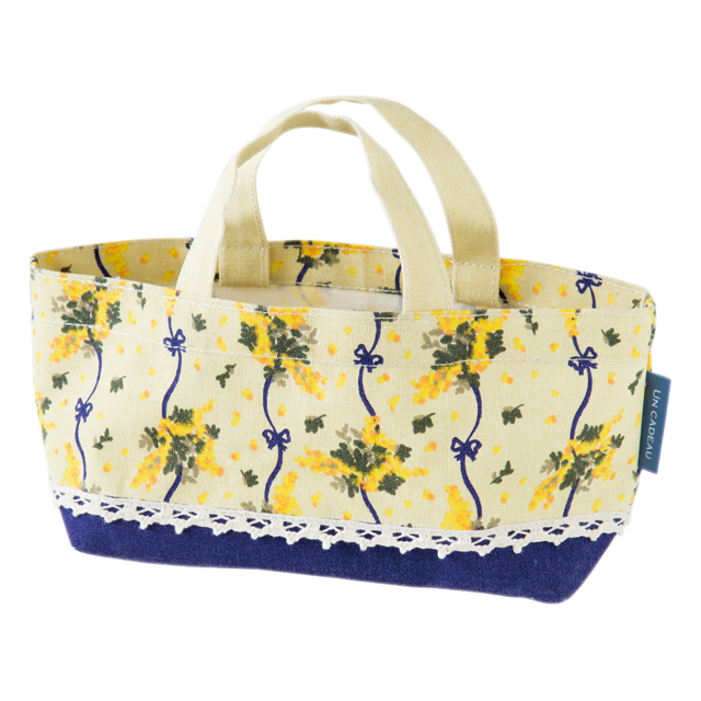 フラワークロストートバッグ/ミモザ-SS