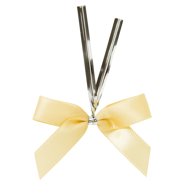 サテンリボンワイヤータイスモーキーイエロー-2