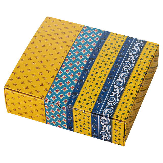 ヴィンテージファブリックボックス／エテ-M［FSC認証］